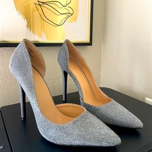 Charlotte Russe Sparkling D’Orsay Pump NWT